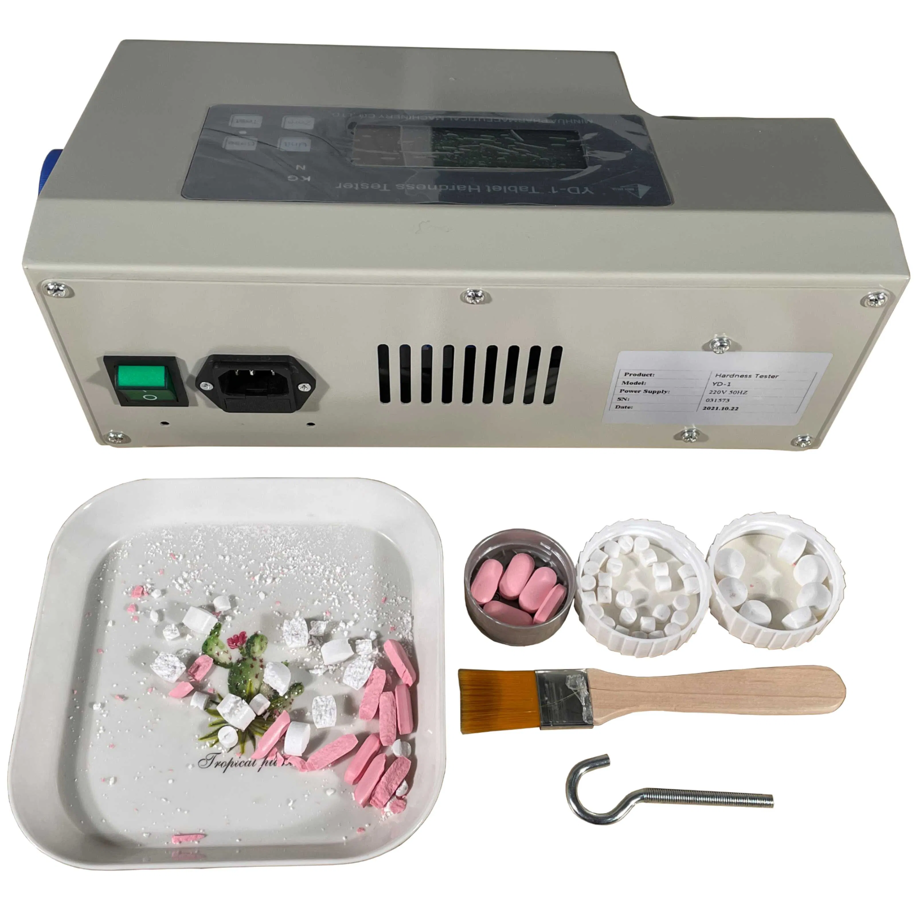 High Precision Laboratory Tablet Hardness Testing Device for Accurate Measurements