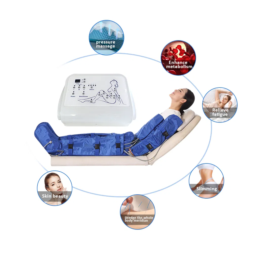 Healthcare Product CE 16 Chamber Air Compression Lymphatic Drainage Device for Pressotherapy