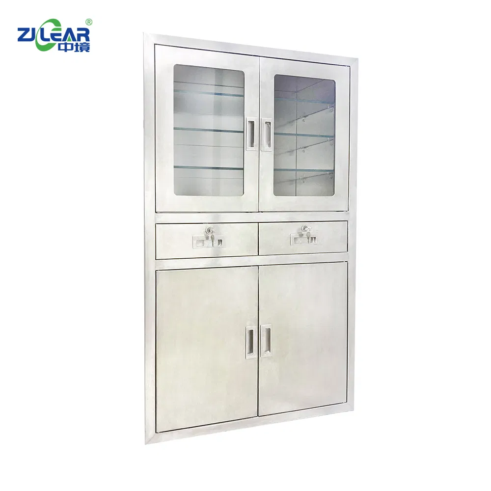 Hospital Furniture Anesthesia Cabinet for Clinic Drug Storage