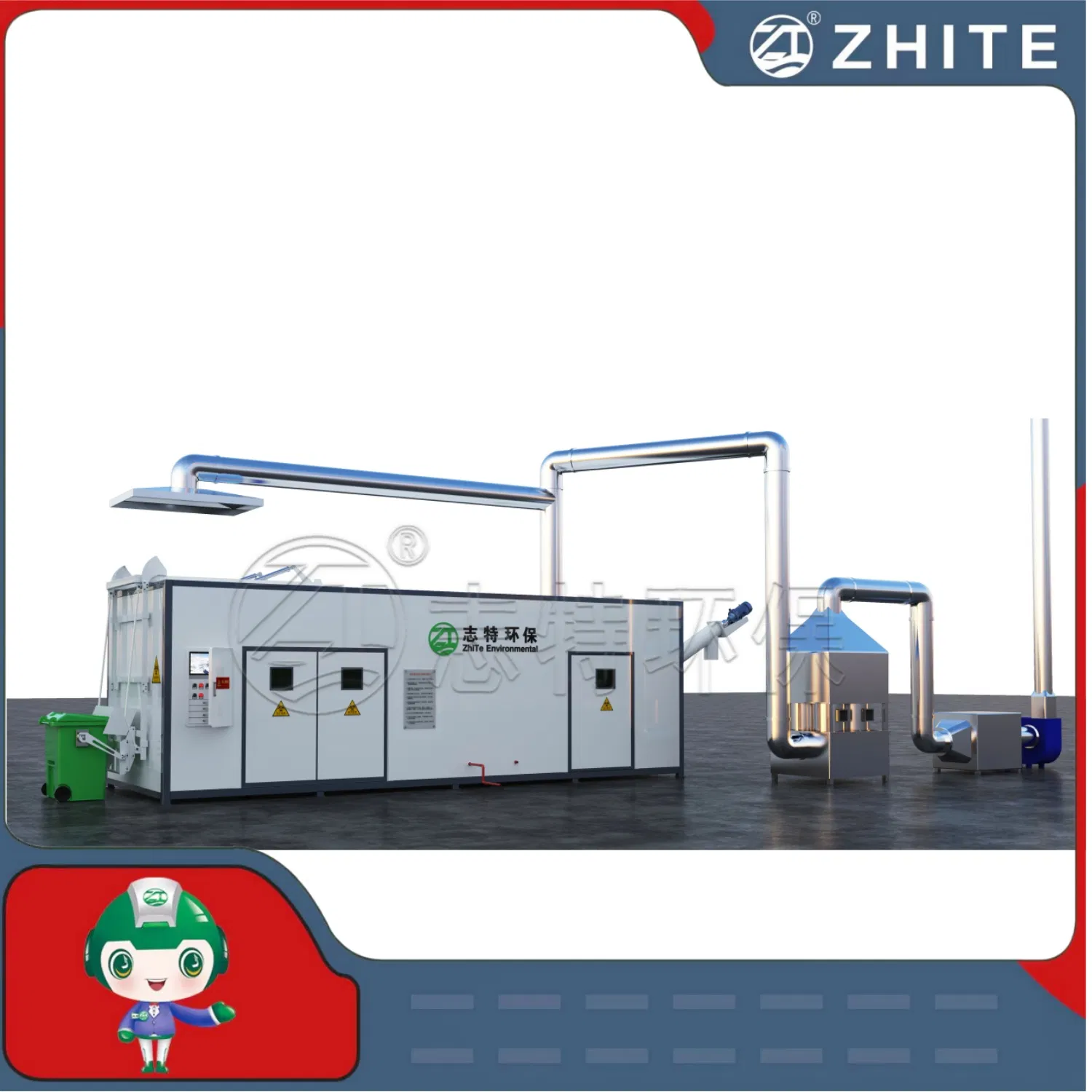 Hospital Medical Waste Disposal Equipment Microwave with Sterilization Disinfection