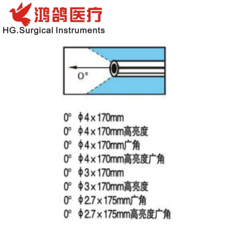 Medical Ent Rigid Endoscopes Sinuscope Nasal Endoscopy for Nose Surgery Hospital Equipment