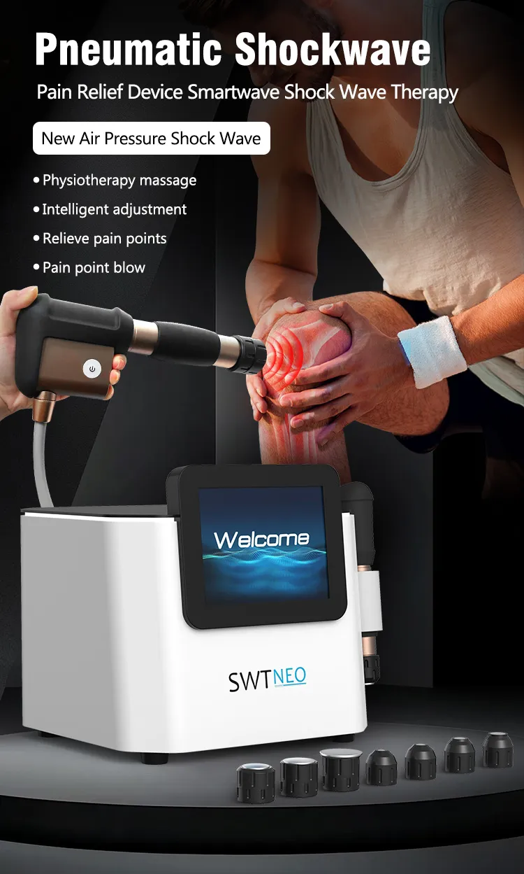 Eswt Shock Wave Physiotherapy Equipment