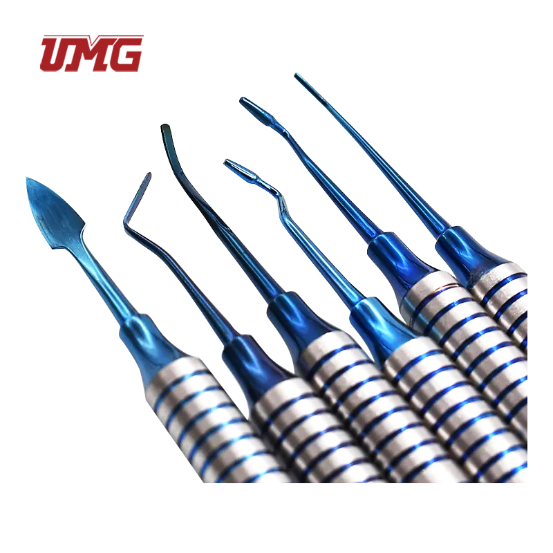 Dental Composite Resins Filled Spatula 6 Pieces Kit Resins Filled Restorative Tools Instruments