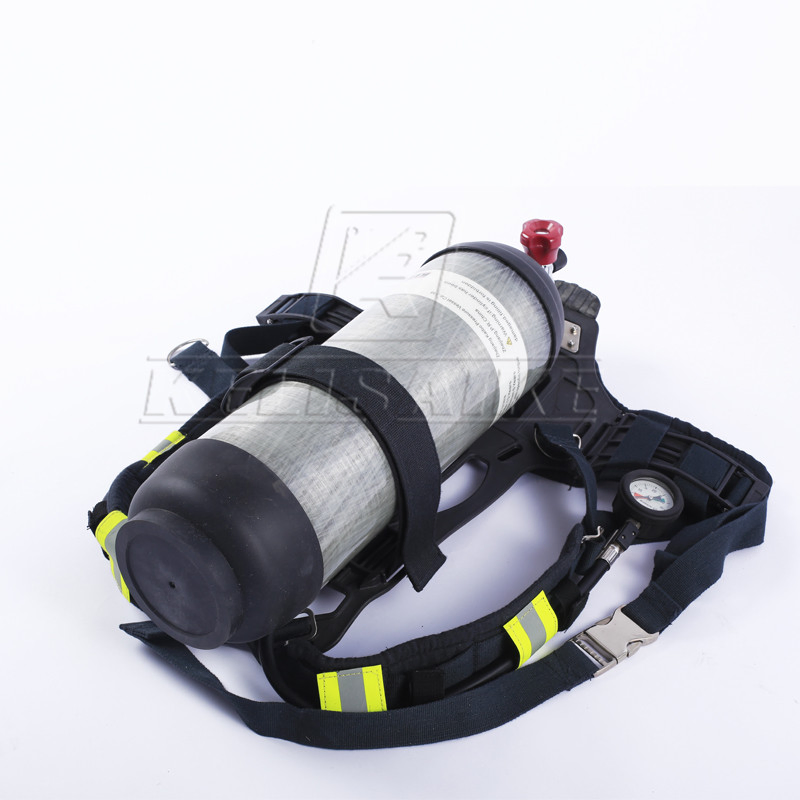 Scba Firefighting Equipment with Respiratory Mask Air Cylinder