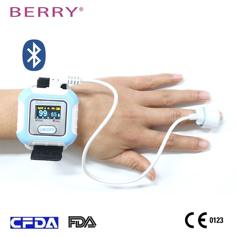 Bluetooth Medical Sleep Apneas Screening Monitor Polysomnography Device