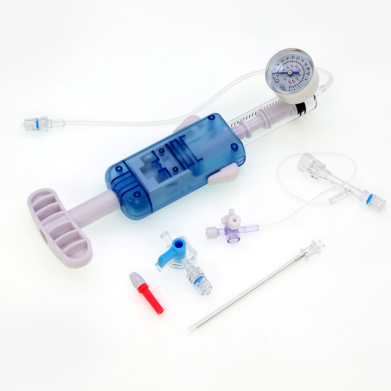 Medical Balloon Indeflator Inflation Device Cardiology Angiography Ptca Balloon