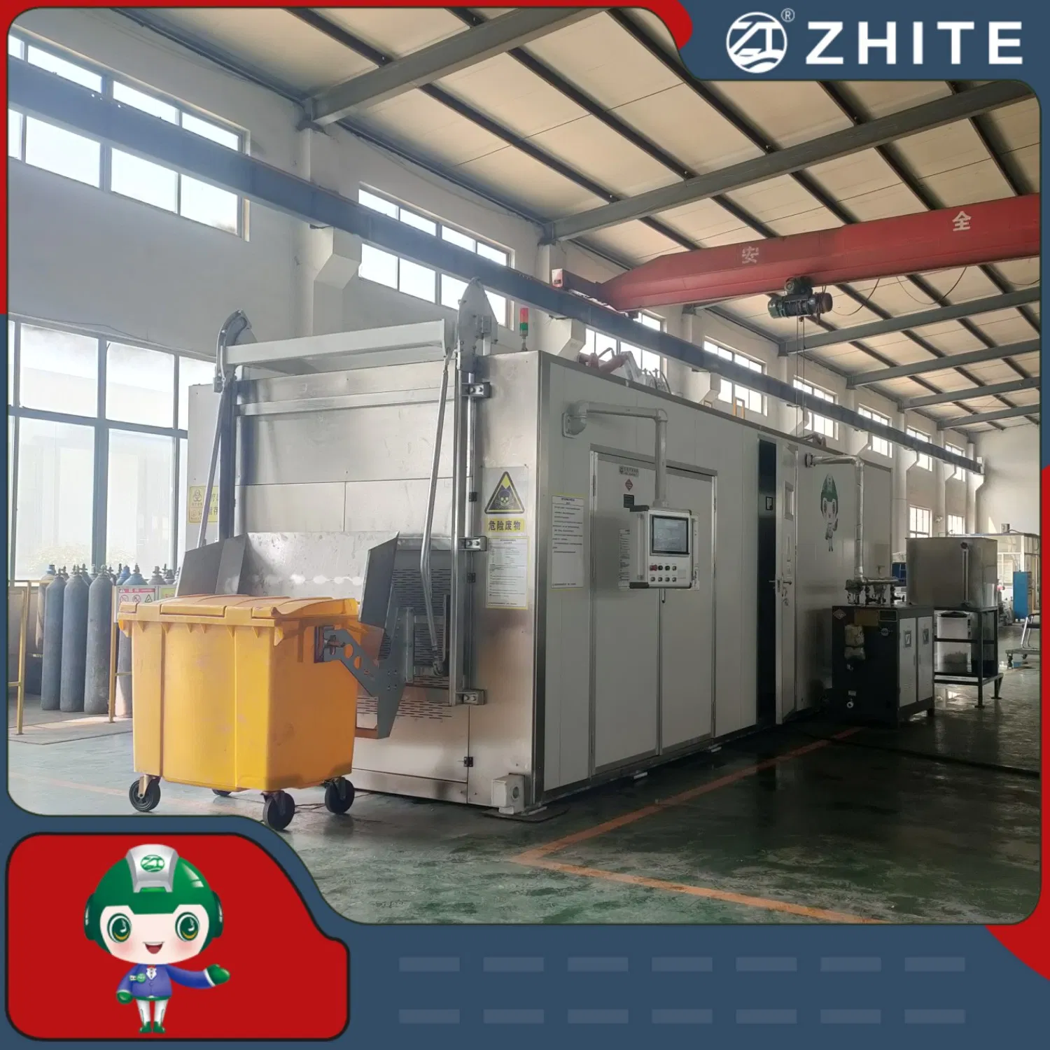 Medical Waste Microwave Sterilization Disinfection Equipment