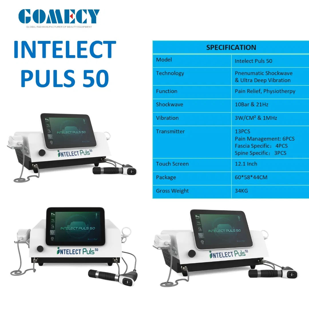 Portable Pain Relief Device Shock Wave Therapy Equipment Orthopedic Problems for Human