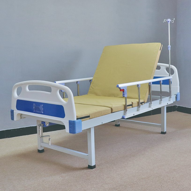 Cheap Prices One Manual Hospital Bed Metal Hospital Furniture