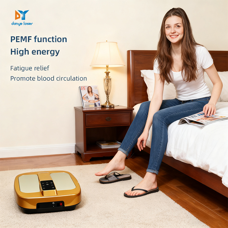 Therapeutic Thz Foot Massage Device Enhances Recovery and Flexibility Olylife P90 P100 Dy-FM06