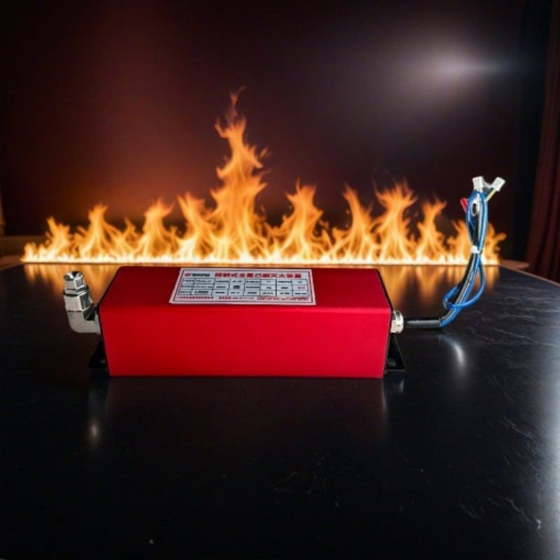 Compact Aerosol Fire Suppression Device for Telecom Cabinets and Labs