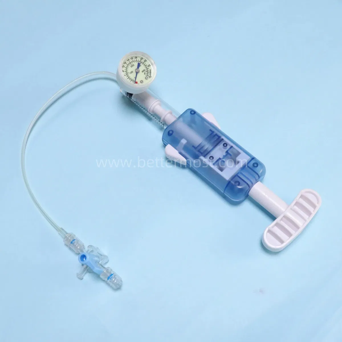 Bm® Disposable High Quality Pcta Surgical Angiography Balloon Inflation Device