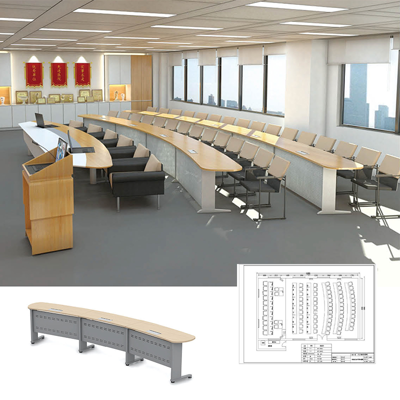 One-Stop Solution Hospital Office Projects Conference Room Tables Workspace Computer Desk Office Furniture for Hospital Medical Staff