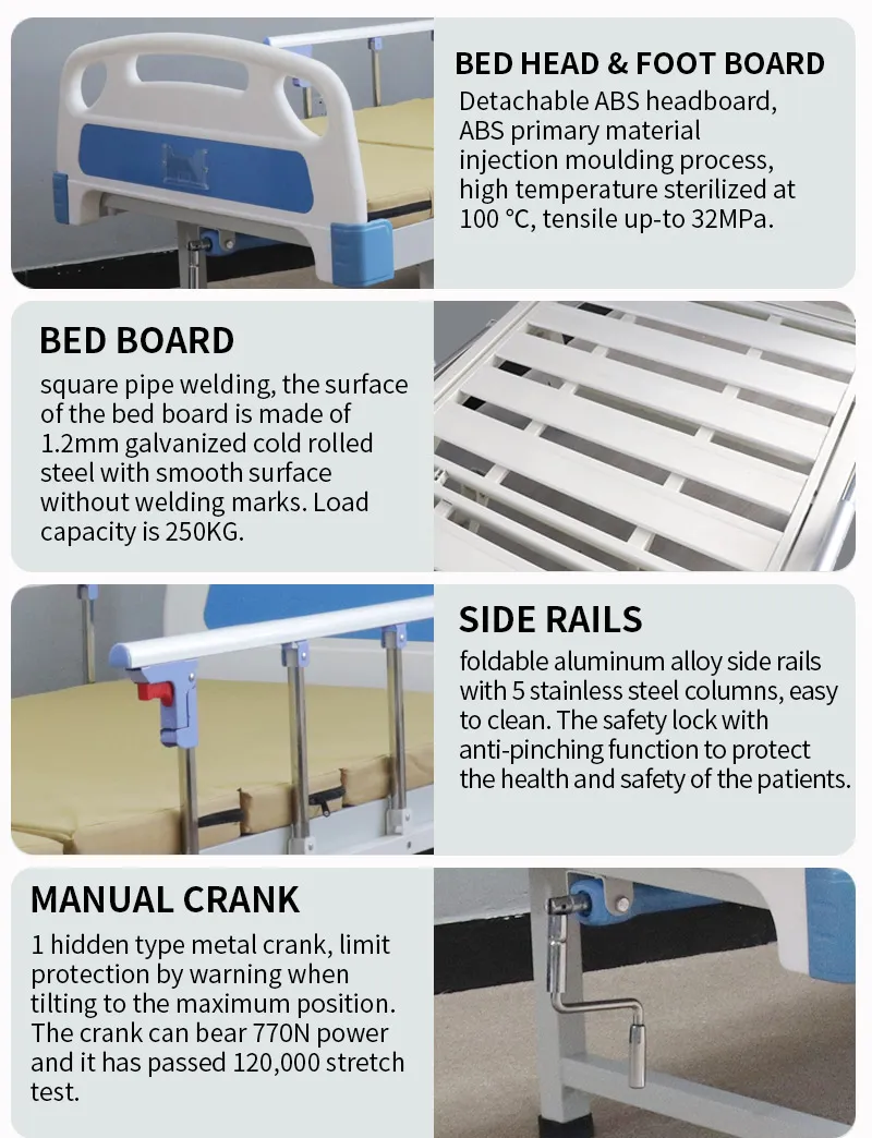 Manual Hospital Bed View 2