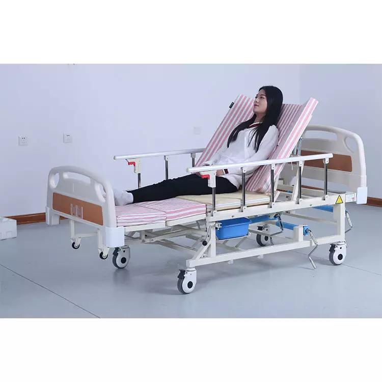Professional Manufacturer Multi-Purpose Furniture with Wheel Hospital Nursing Patient Bed