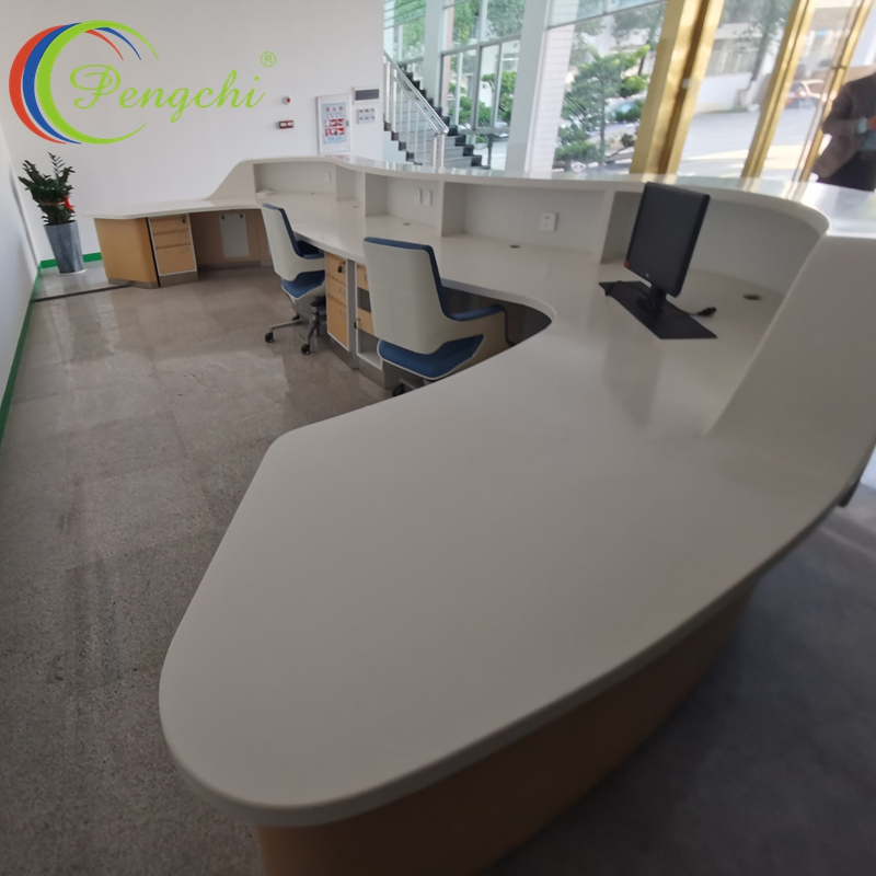 High Quality Custom Made Hospital Reception Counter Furniture