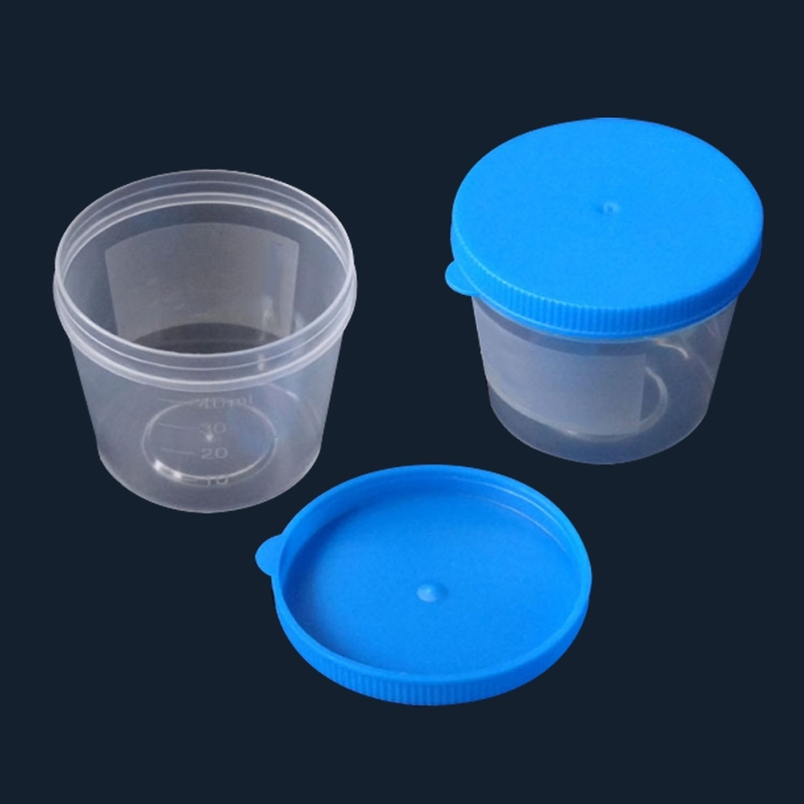 Standardized Disposable Medical Supplies PP Cup Body Urine Sample Collection Cup