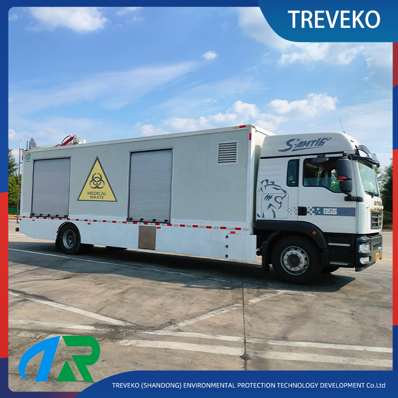 Mobile Steam-Microwave Emergency Equipment for Medical Waste Management