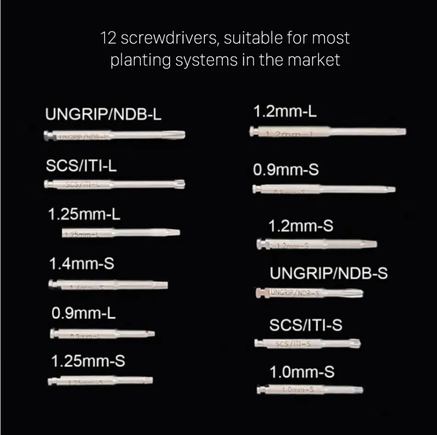 Dental Implant Tool Universal Implant Torque Wrench Prosthetic Removal Kit Screwdrivers Instrument