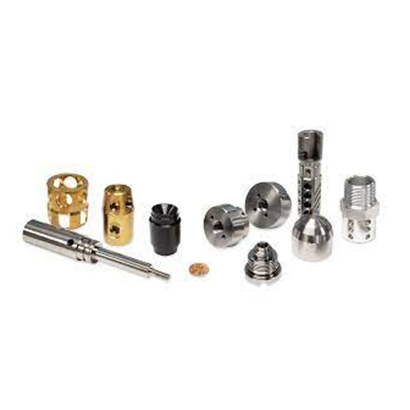 High Precision Small CNC Lathe Mechanical Parts Stainless Steel Machining Spare Parts Supplier Drilling Type