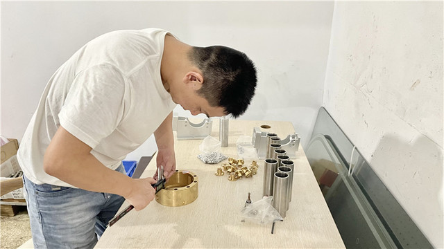 Precision CNC machined aluminum parts and components produced by MecMill