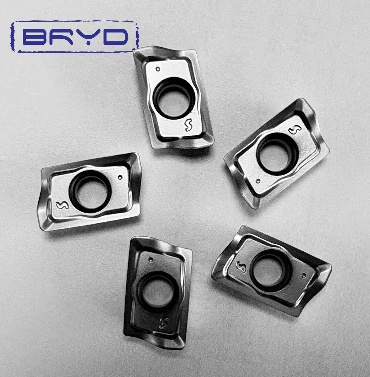 CNC Inserts Positive Two Edges Shoulder Milling Xoex120408r for Semi-Finishing and Roughing Machining Ti Alloy