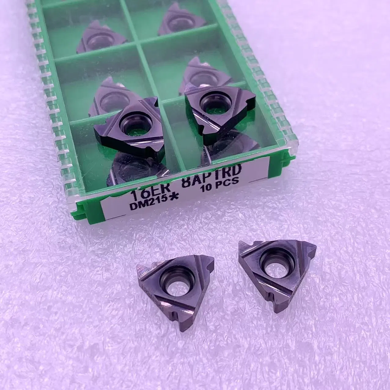 16er 16nr8apird Tungsten Steel Thread Turning Insert Carbide High Hardness 8API Rd Threading Insert Long Tool Life