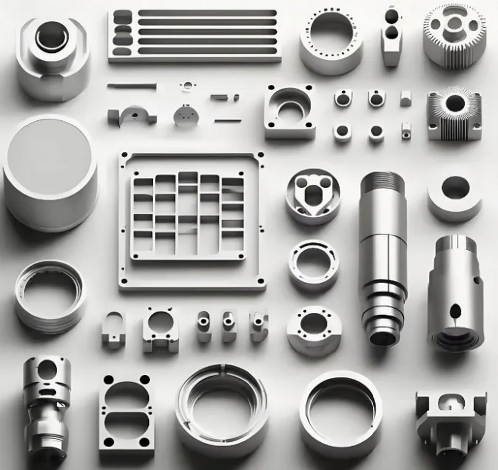 Precision Aluminum Stainless Steel Copper Brass Turing Milling Hardware Machined Lathe Flange Shaft Processing Bolt Screw 5-Axis Fasteners CNC Machining