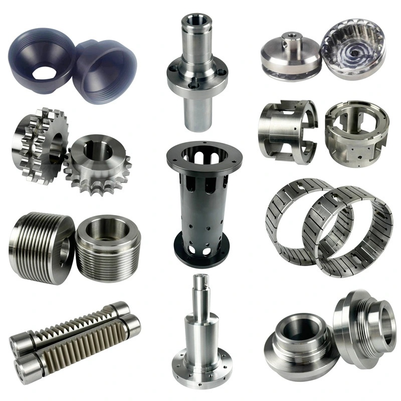 Precision OEM/ODM 3/5 Axis Gear Shaft Metal Brass/Alloy/Iron/Aluminum Stainless Steel Lathe Spare CNC Turning for Industrial Engineering Aerospace