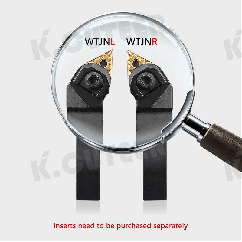 Wtjnr/L Series Carbide Brazed External Turning Tools Carbide Inserts for CNC Machine