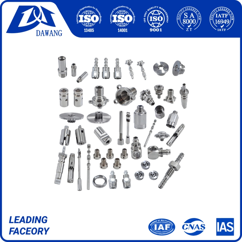 Custom Precision Brass Stainless Steel Aluminum 5 Axis Mini CNC Machine Metal Milling Customized Micro Machining