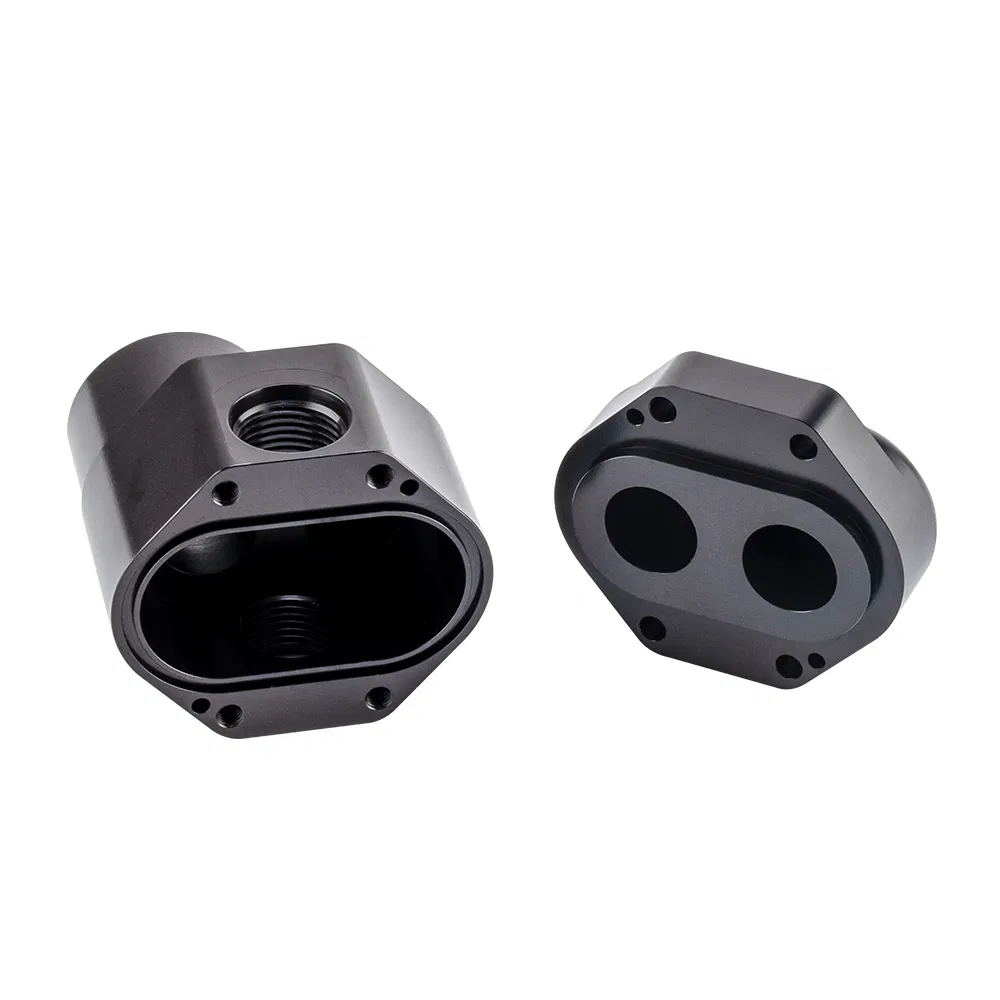 Custom CNC Milling Aluminum 5052 Clear Anodized Enclosure Components for IoT Smart Devices