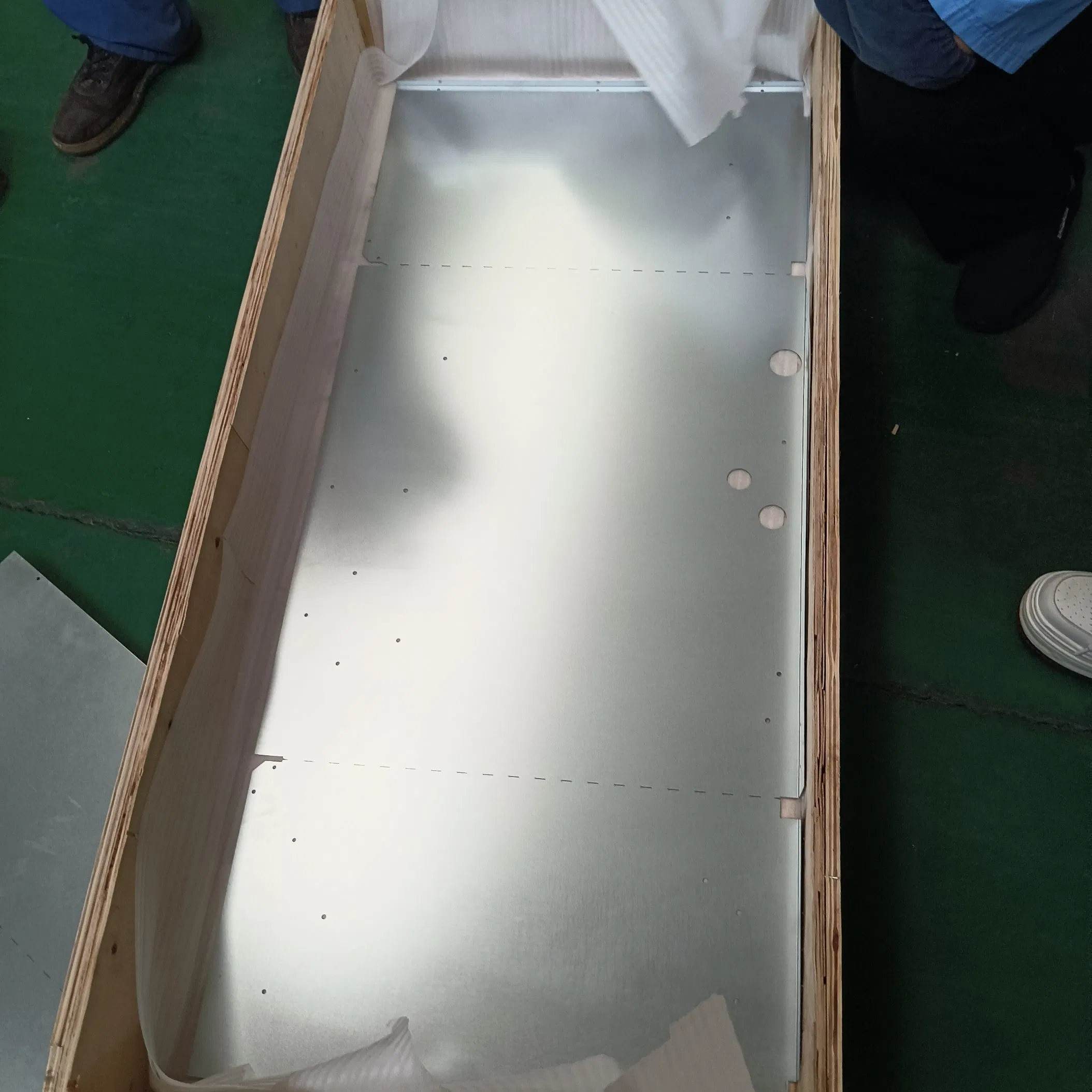 SGS ISO CNC Machining Customized Product Laser Cutting Enclosure Bending Pre Galvanized Back Cover Panels for Refrigerator Sheet Metal Fabrication OEM Service