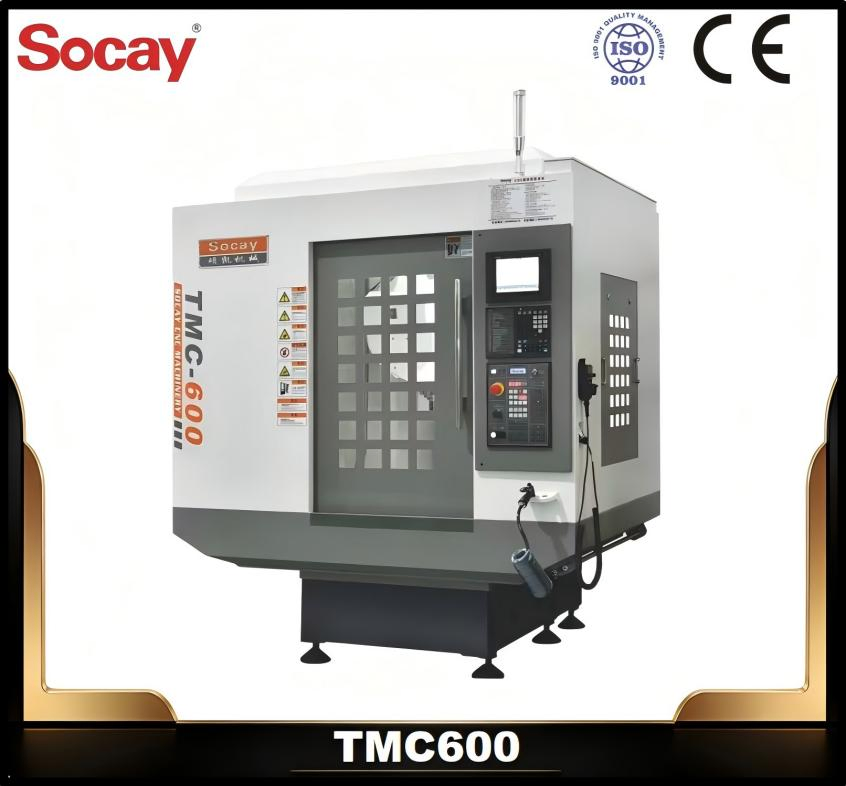Socay CNC Tmc600 Compcat Machining Center Tapping Milling and Drilling Machine CNC Machine CNC Drilling Machine