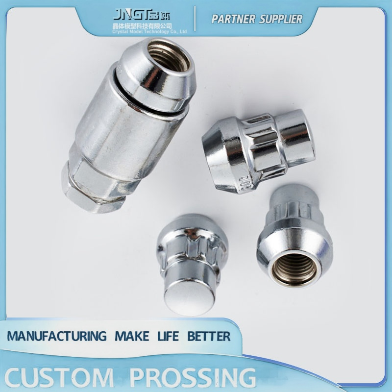 Rapid Prototyping by CNC Machining\Custom 3dprinting Car Tire Screws Metal Plastic Molding Rapid