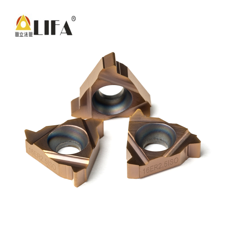 16er1.0 2.0 2.5 3.0 AG60 ISO Steel Stainless Steel Processing CNC Threaded Turning Tools Threading Inserts