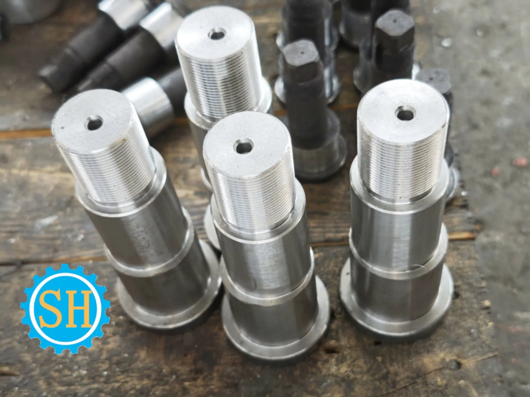 Custom Stainless Steel 310 304 Shaft Pin Parts CNC Turning Machining Threading