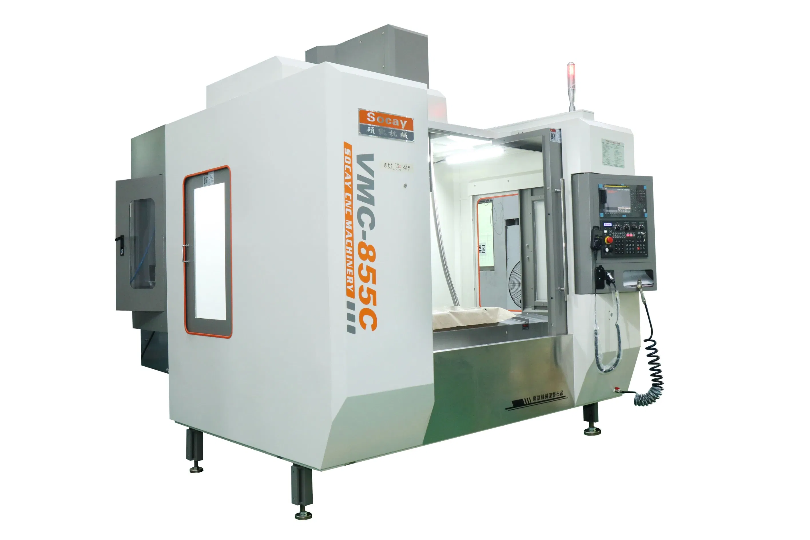 Socay CNC High Precision Vmc 850 Vmc855 3/4/5 Axis Vertical Machining Center CNC Milling Machine Vmc