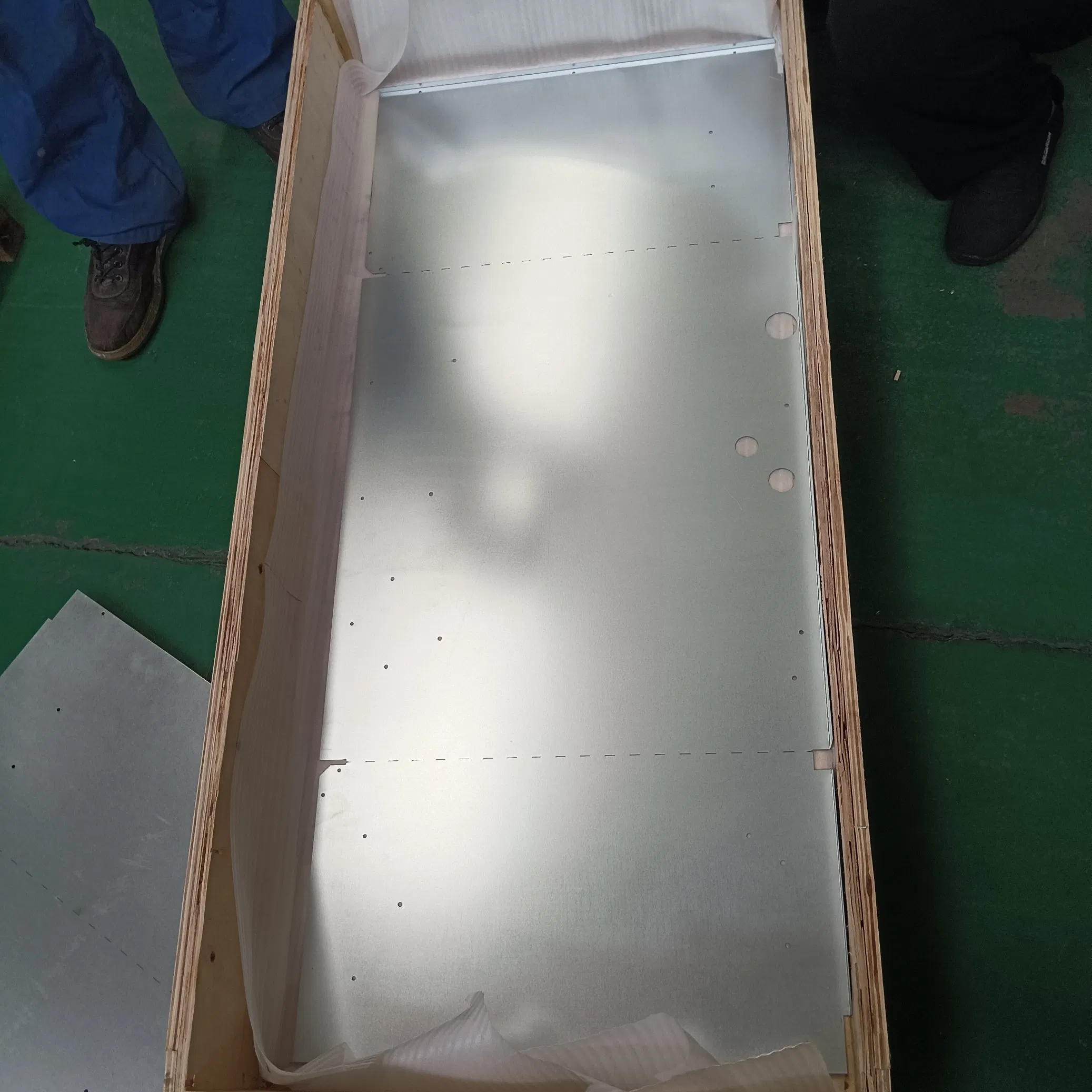 SGS ISO CNC Machining Customized Product Laser Cutting Enclosure Bending Pre Galvanized Back Cover Panels for Refrigerator Sheet Metal Fabrication OEM Service