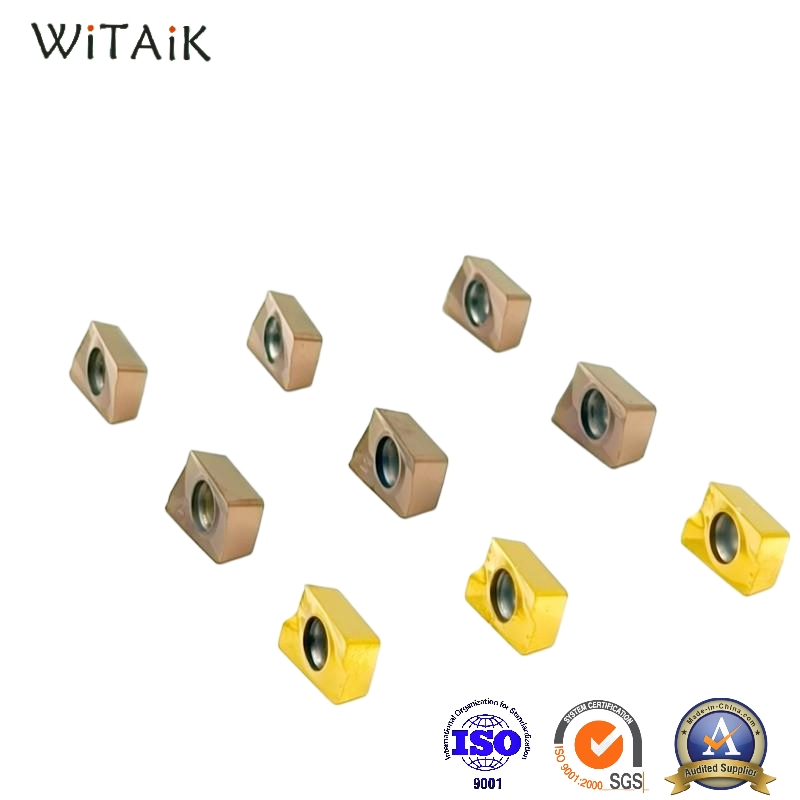 Witaik Brand New Square Shoulder CNC Cutting Tools Milling Inserts Apkt16/Apkt11/Apmt1604/Apmt1135