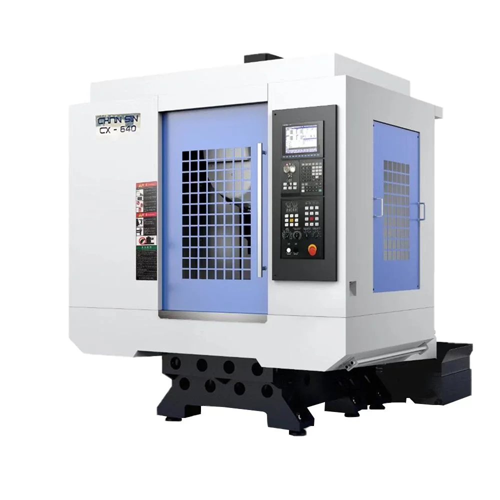 Fanuc Control Vertical CNC Drilling Tapping Milling Machine Center for Metal Vmc Cx-640/T6/T600