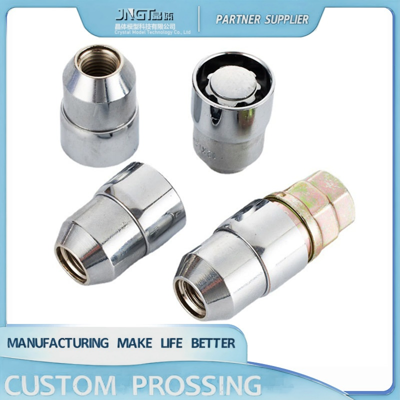 Rapid Prototyping by CNC Machining\Custom 3dprinting Car Tire Screws Metal Plastic Molding Rapid