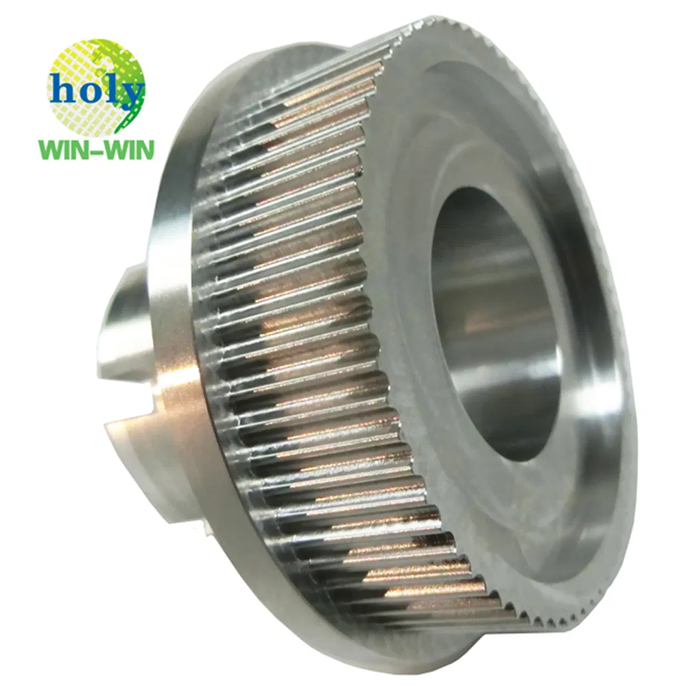 Aluminum 7075t6 Snowmobile Pulley Gear Parts with CNC Turning Machining Services