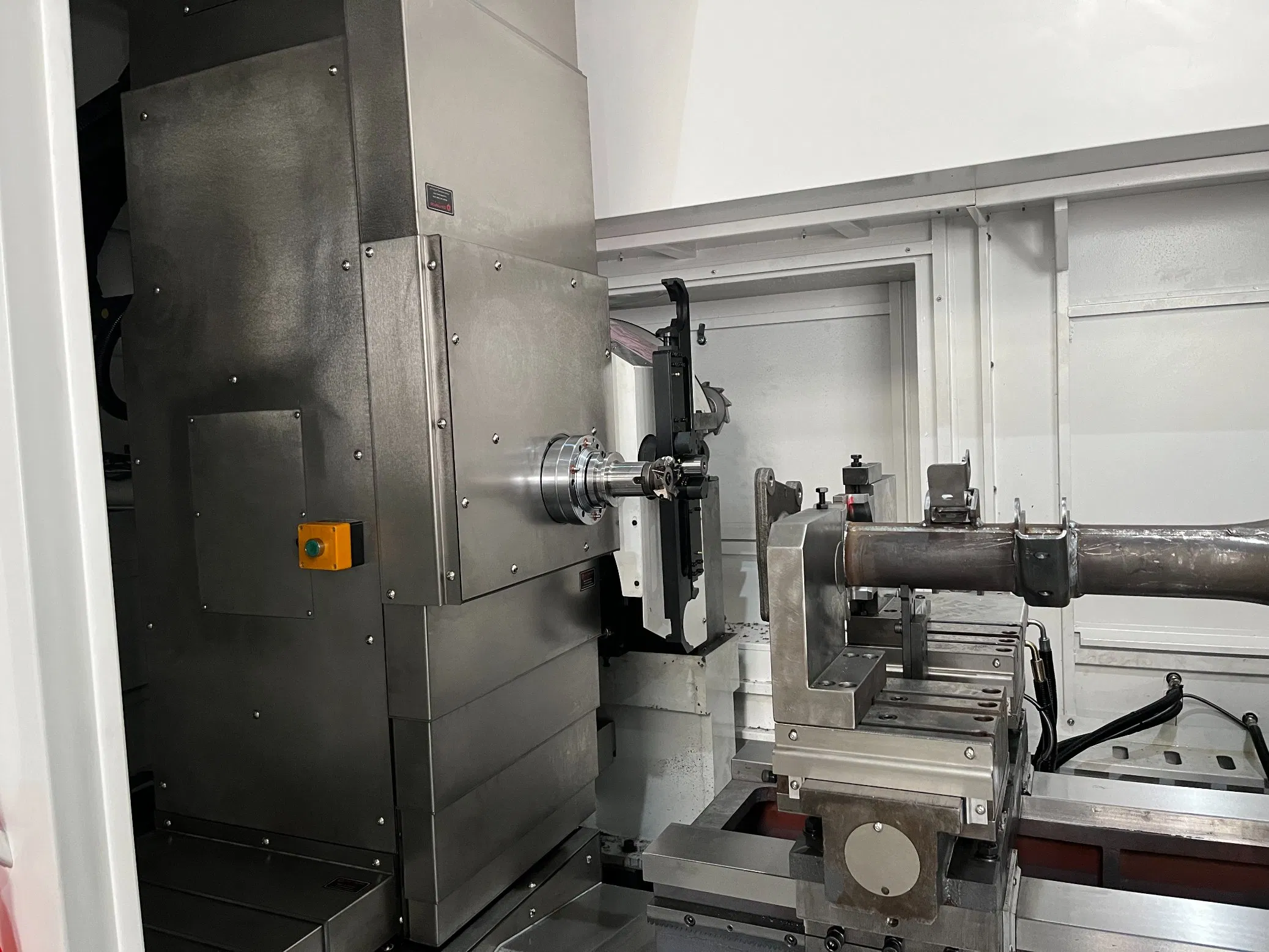 CNC Milling Drillign Tapping Boring Turning Double Sided Horizoontal CNC Machining Center with Double Spindle