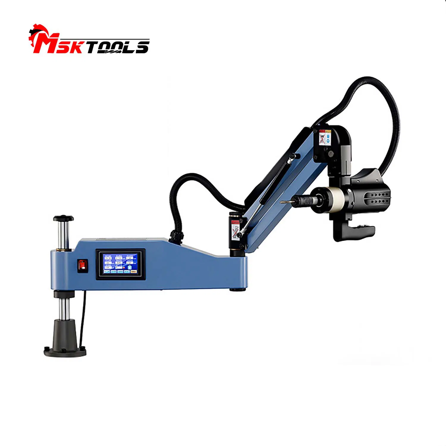 1PC Precision and Efficiency Small Desktop M3-M10e M3-12e M6-30e M6-36e Threading Devices CNC Electric Univeral Manual Tapping Machine with Servo Technology