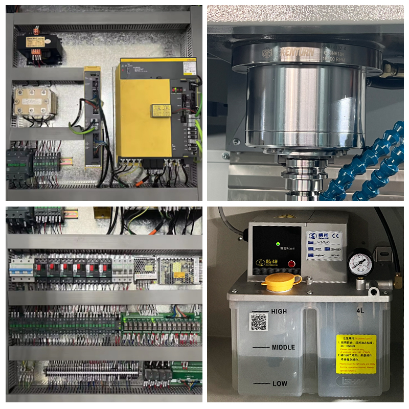 Vmc850 5-Axis High Precision CNC Vertical Machining Center with Fanuc System