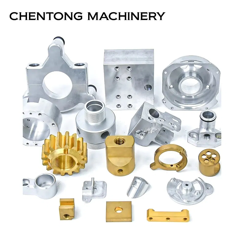 High Precision Custom CNC Metal Components Turning Milling Aluminum Stainless Steel Brass Processing Machining Service