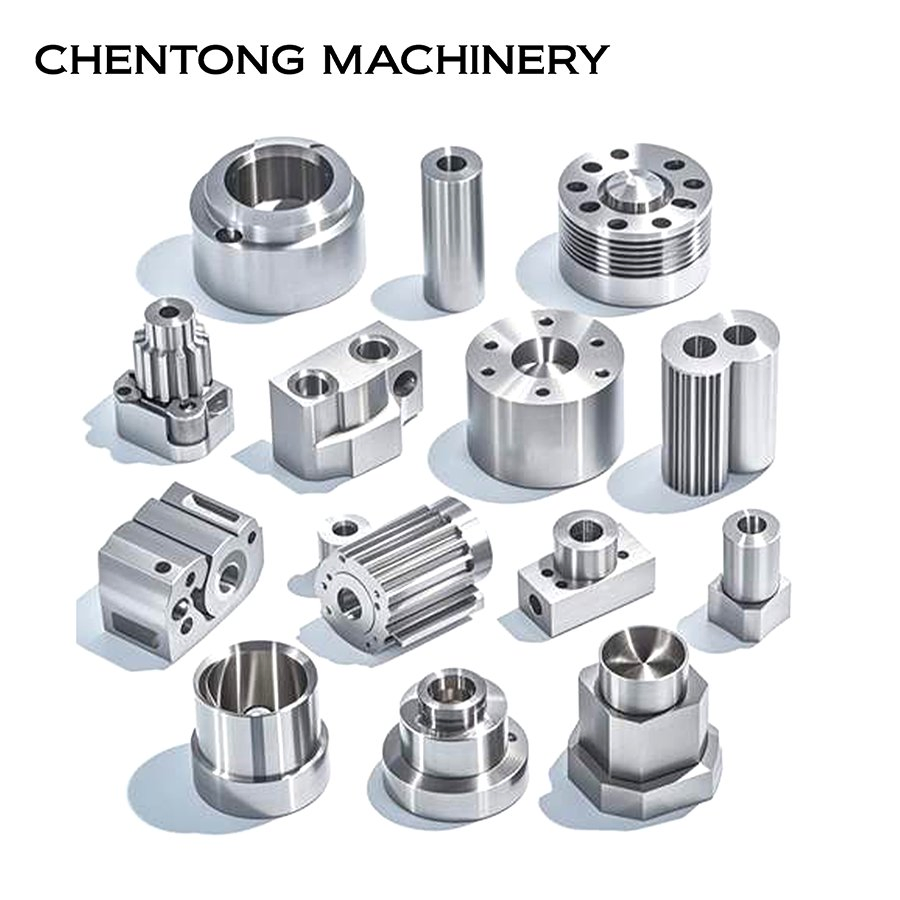 High Precision Custom CNC Metal Components Turning Milling Aluminum Stainless Steel Brass Processing Machining Service