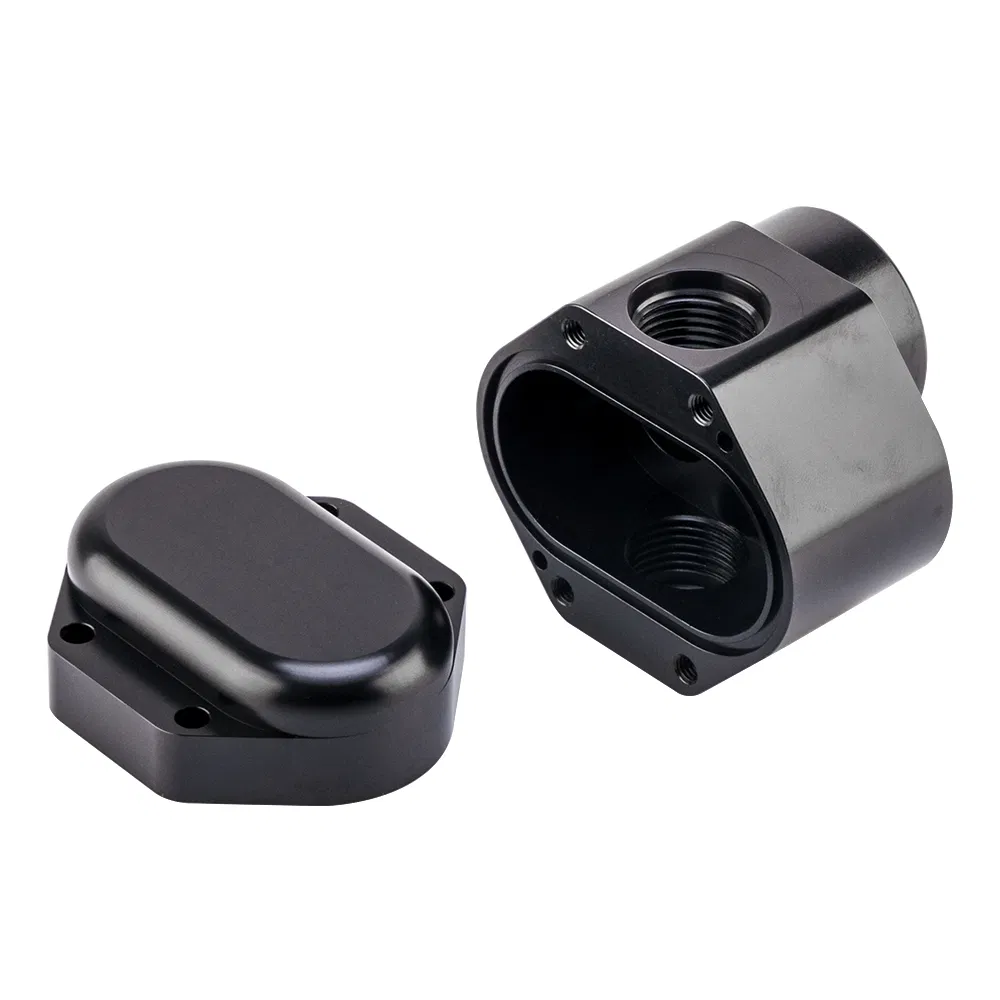 Custom CNC Milling Aluminum 5052 Clear Anodized Enclosure Components for IoT Smart Devices