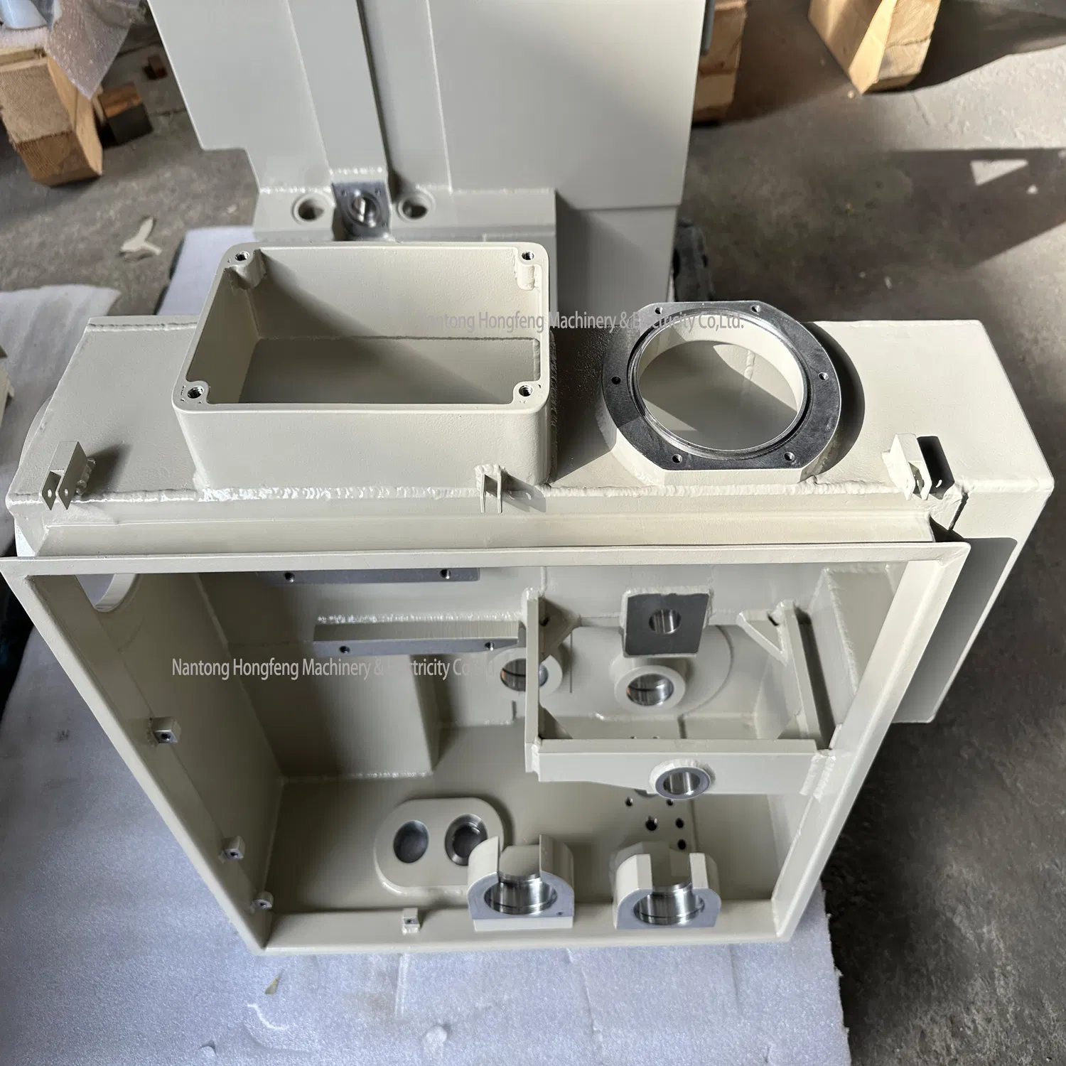 Large Flange Part CNC Machining Drilling for Wind Power Industry